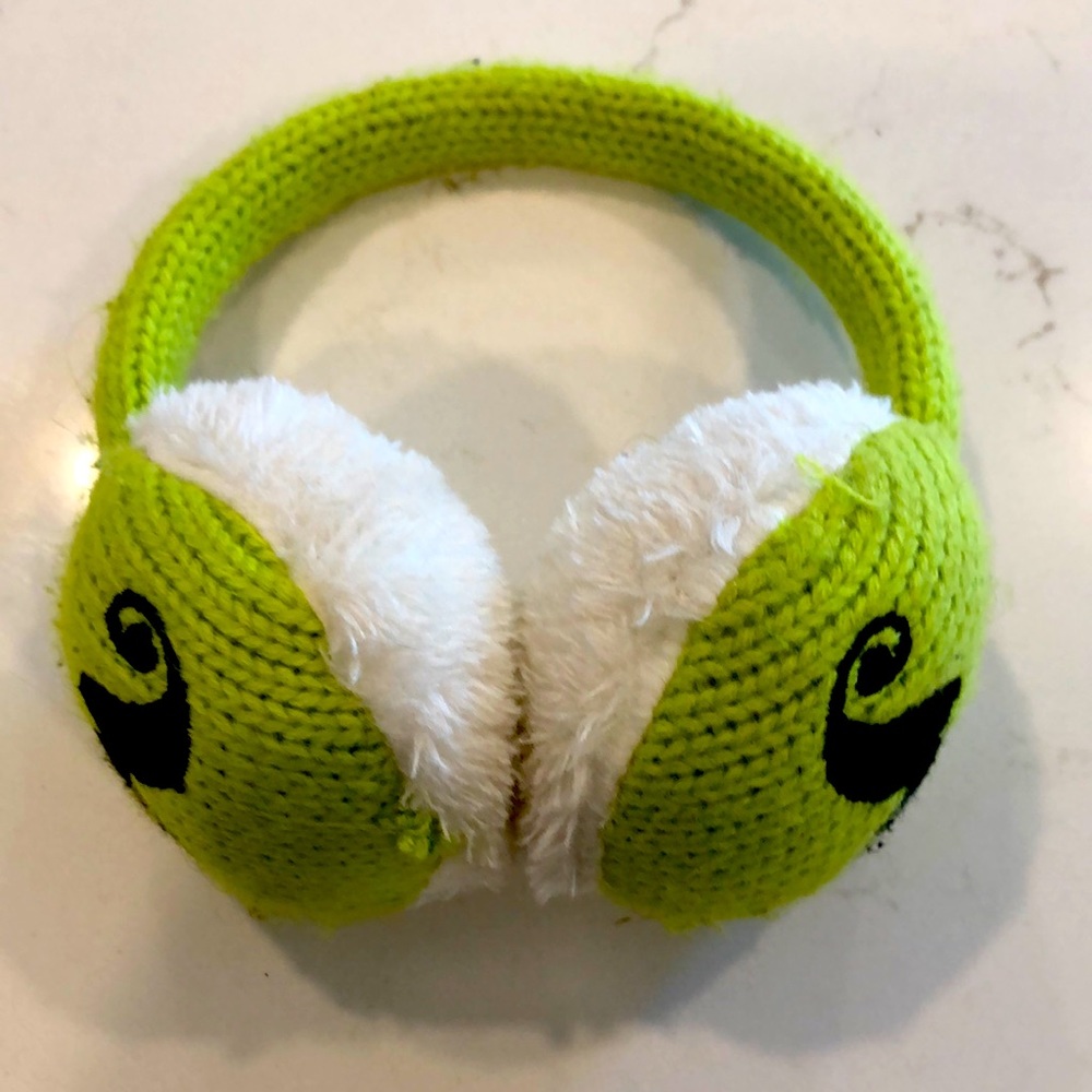 Fun earmuffs for winter mustache design